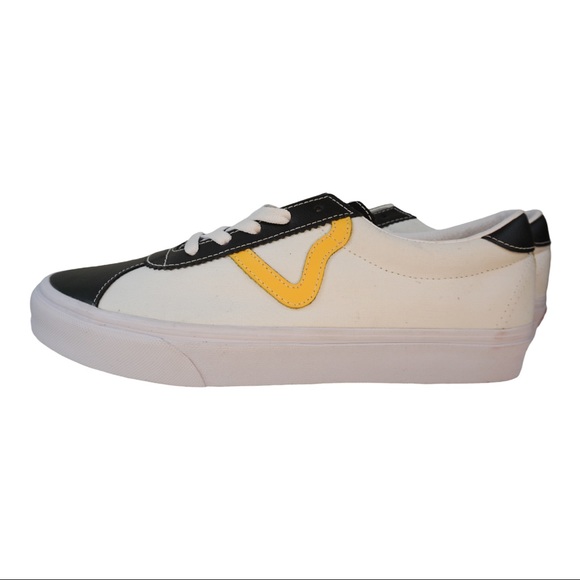 VANS sport -(classic sport) black/true white NWT sz9 mens - Picture 5 of 7